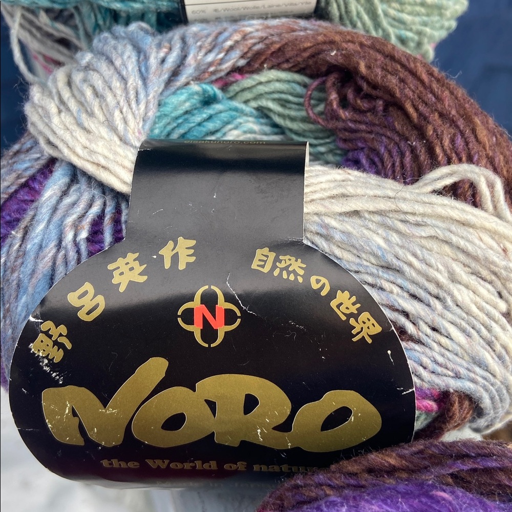 NORO AYATORI TheWorld of Nature Luxury Yarn Three 50 gram balls in bundle - Picture 1 of 10